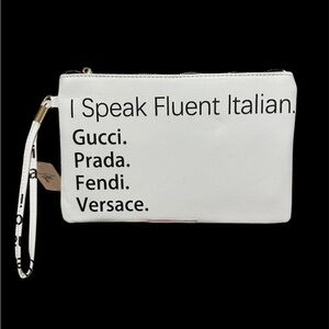 NWT Novelty Pouchette